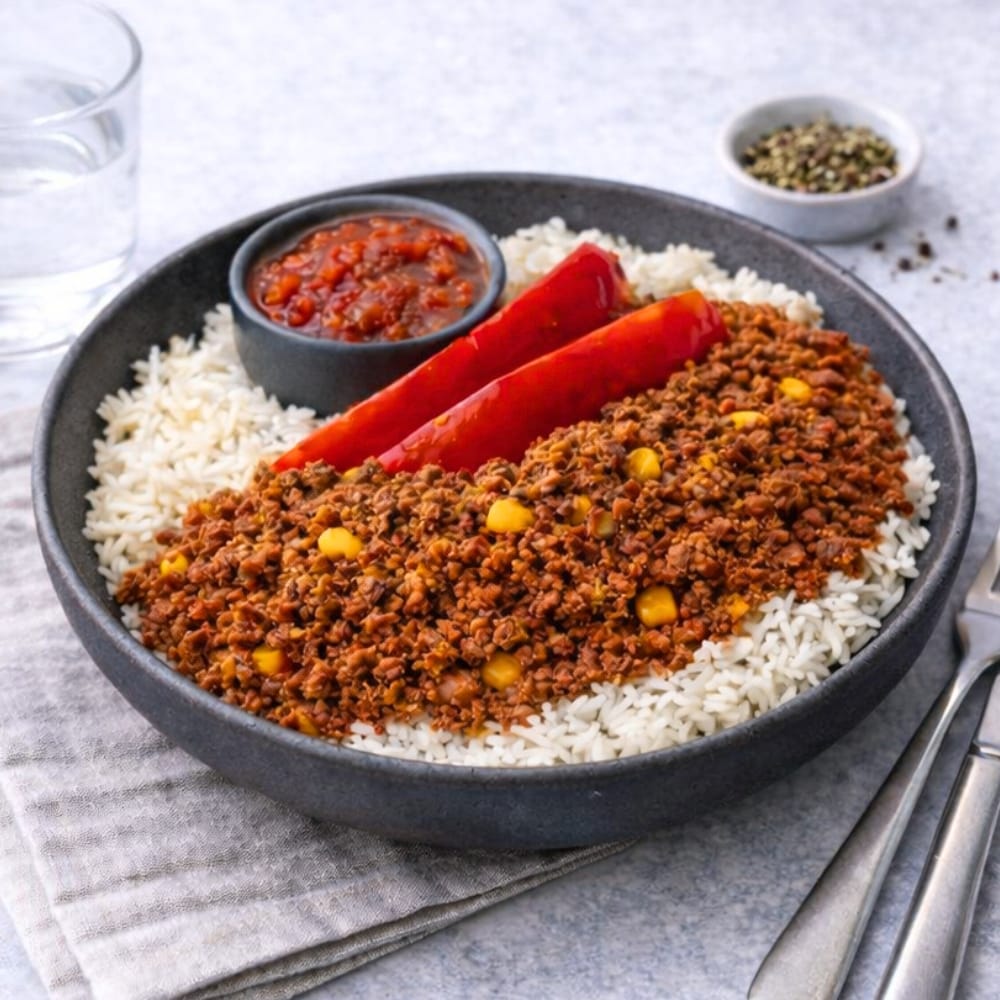 Nötfärstaco färdig matlåda